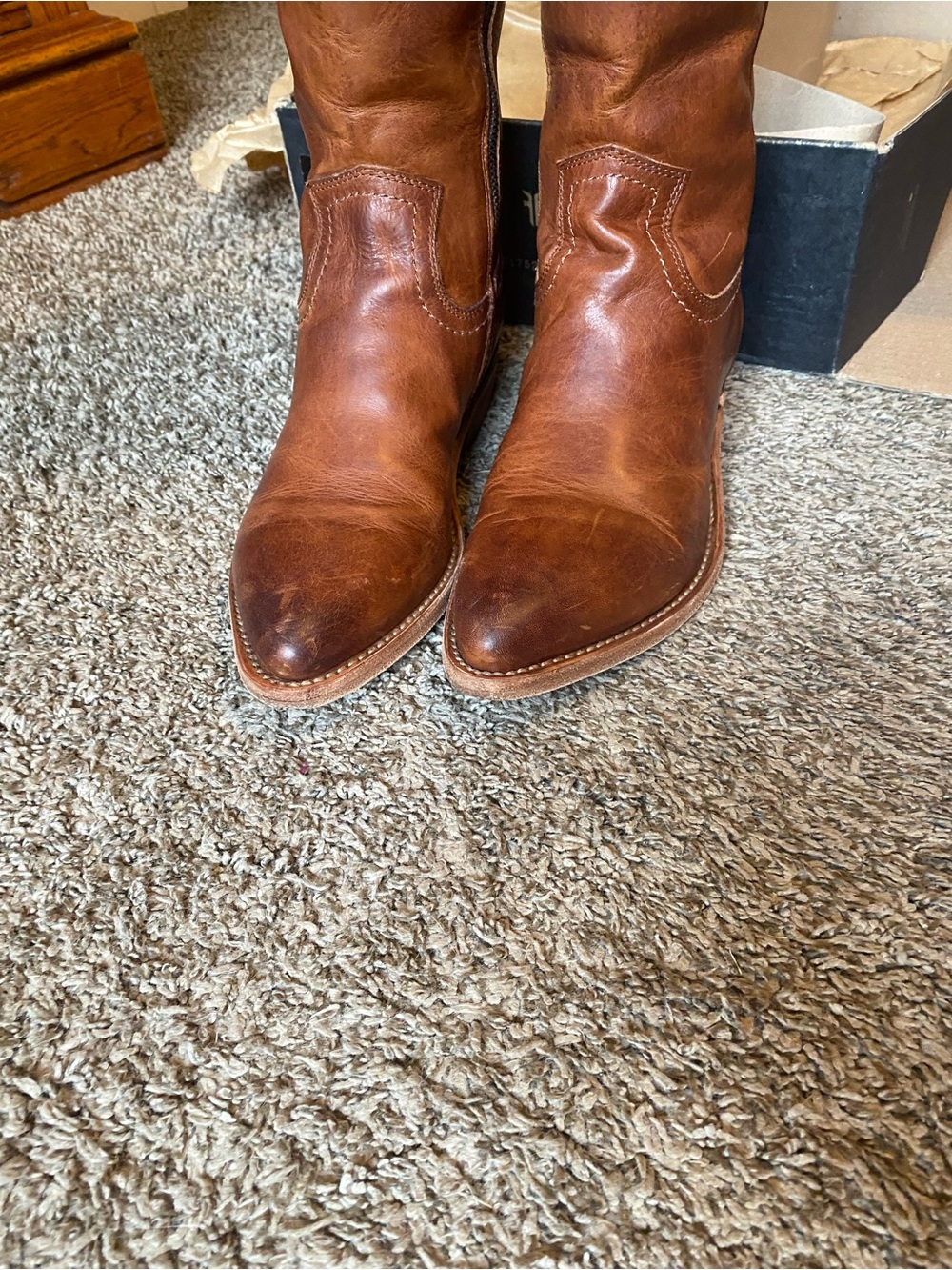 Vintage Frye Tall Billy Boot - Picture 3 of 8
